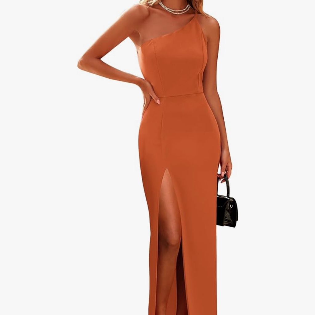 Prettygarden One Shoulder Maxi